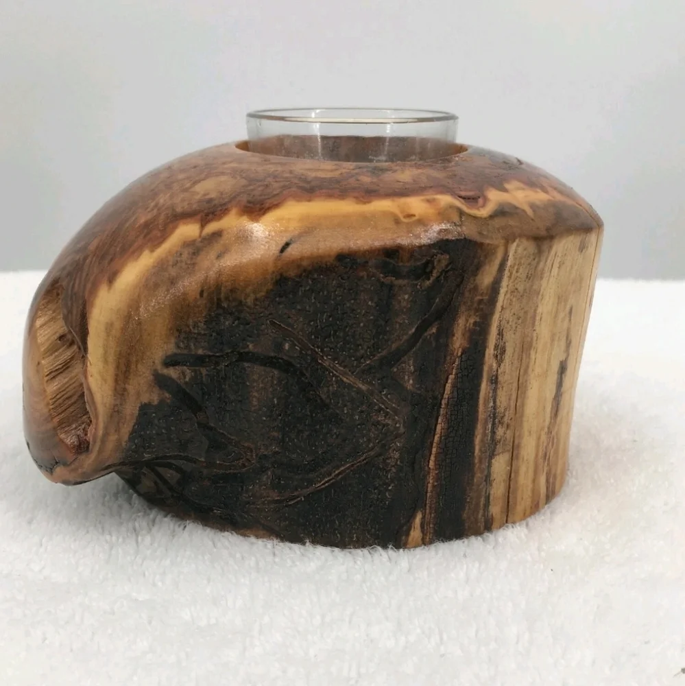 Aspen Wood Votive Candle